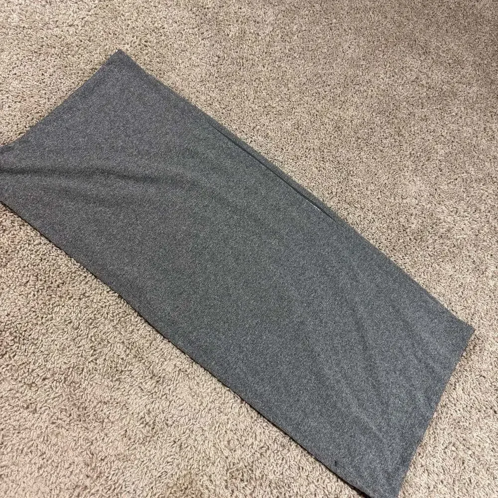 Nike Dri Fit Neck Gaiter Gray One Size Running Face Cover Winter Thermal